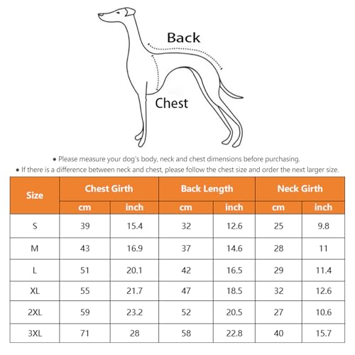 IUOUTG Windhund-Mantel Mit 4 Beinen, Langen Ärmeln, Hals, Warmer Fleece, Whippet-Pullover, Overalls Für Italienische Windhunde, Winter-Hundemäntel, Einteiler Für Große Hunde
