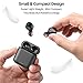 TOZO T6 True Wireless Earbuds Bluetooth Headphones Touch Control with Wireless Charging Case IPX8 Waterproof Stereo Earphones in-Ear Built-in Mic Headset Premium Deep Bass for Sport Black