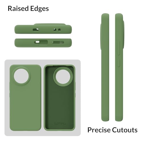 Image of SPRIG Compatible with Mi 14 CIVI Premium SilkTone Back Cover Drop Tested Shock Proof Mobile Case for Men, Women, Boys and Girls with Camera Protection (Mint Green)