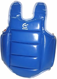 Wacoku Ekf Karate Competition Approved Sparring Chest Guard (White Colour) - Junior