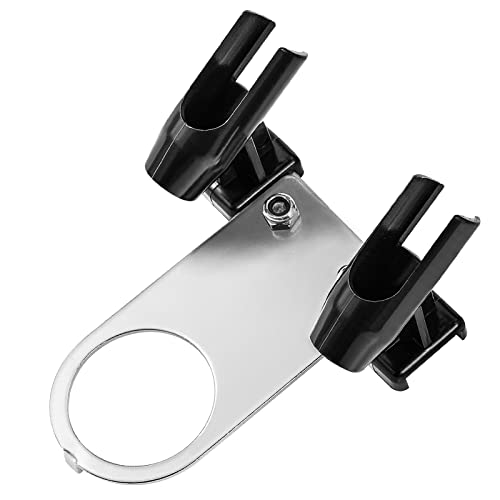Uouteo Mini Airbrush Holder Stand Attaches to Compressor and Holds up to 2 Airbrush Guns