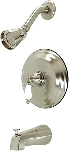 Miniatura 3 de Kingston Brass KB3630PX - Grifo de restauración para bañera y ducha, color negro mate