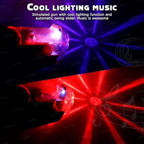 Image of Zest 4 Toyz Electric Toy Gun for Kids with Dazzling Lights and Sound Effects Fun Exciting Musical Play Toy Gun for Boys and Girls - Multi Color