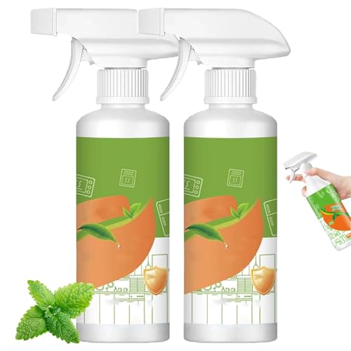 Fly Cleanse Natural Formula Household Appliance Cleaner, Heavy-Duty Degreaser Spray, suitable for ovens, stoves, range hoods, et