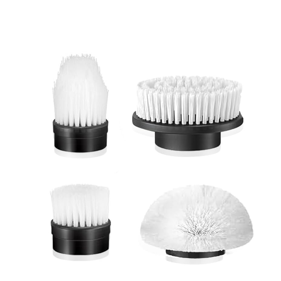 Brosse électrique de douche ANS-8051A/8050 embouts de rechange 4 en 1