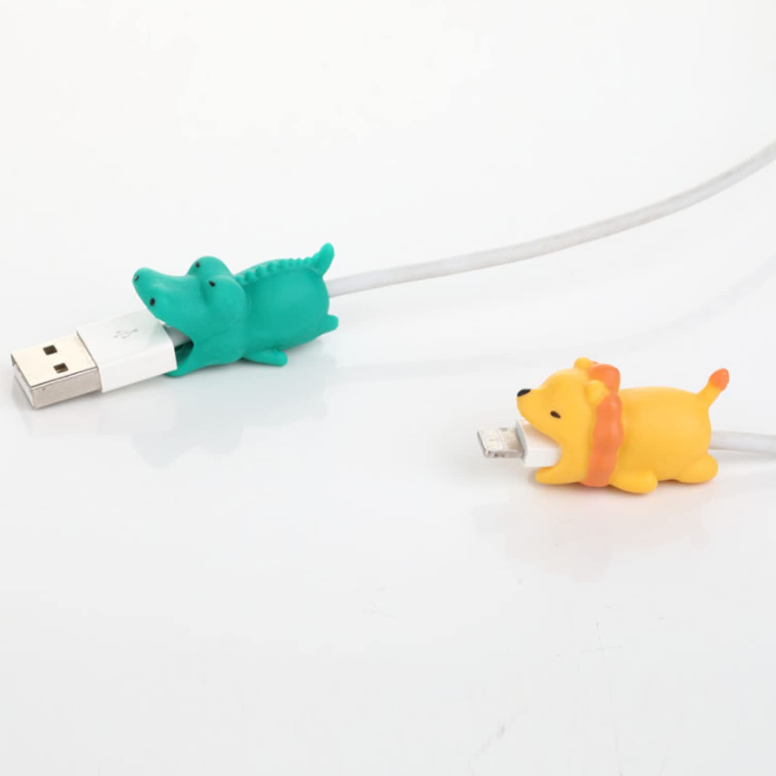 Protettori Cavi Animaletti - 12 Pezzi In Silicone, Anti Morso Per Cavi Dati E Ricarica - Foto 4