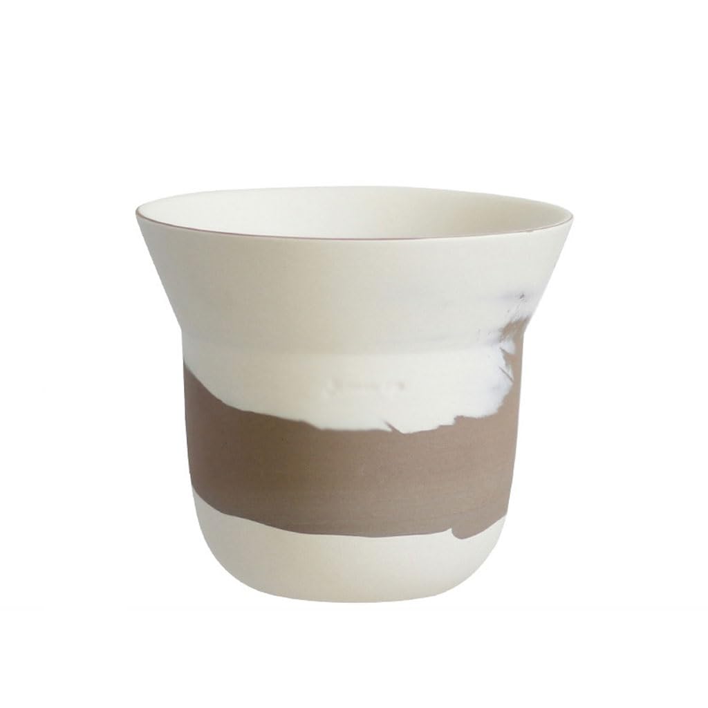 Gelasige A Flower Pots Desktop Flower Pots, Exquisite Ceramic Flower Pots, Simple Ceramic Flower Pots With Drainage Holes Outdoor Flower Pots(A)