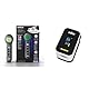 Braun No touch + touch Thermometer mit Age Precision (PositionCheck, klinisch genau) BNT400B & Healthcare Pulsoximeter 1 (Sauerstoffsättigung, Blutsauerstoffgehalt, klinisch genaues) YK-81CEU