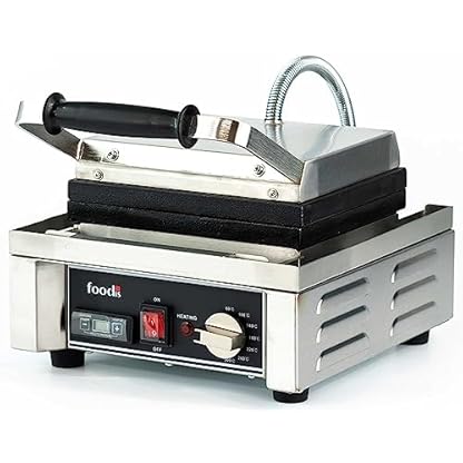 foodis Waffeleisen Bubble Form 1700W mit Heizanzeige & Timerfunktion - Gastronomie Waffelmaschine mit Temperaturregulierung 60-300°C - Waffle Maker, Waffel-Eisen, Blasenwaffeleisen – Bild 3