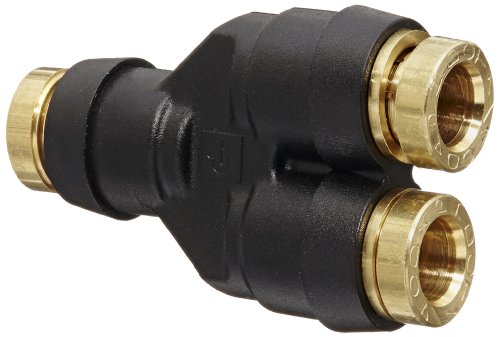 MettleAir MTL 1/4-N02 Push to Connect L Shaped Elbow Male Fitting, 1/4