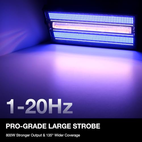 Image of 800W 1080LEDs DJ Strobe Effect Light for Venues