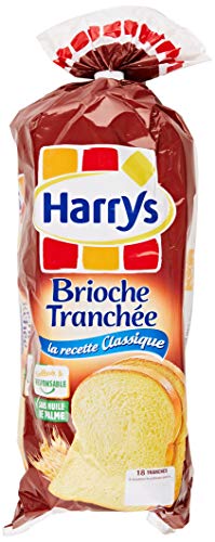 Harry's Brioche Tranchée la Recette Classique/Moelleux/Responsable le Paquet de 500 g
