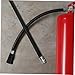 Homoyoyo 5pcs Extinguisher Powder Hose Extinguisher Hose Nozzle Replacement Sprayer Tube for Discharge Flexible Design for Various Fire Types and Situations Quick Use 19.65X0.83X0.83in