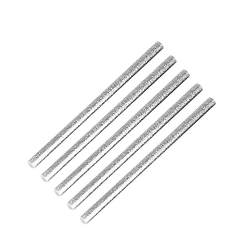 Artibetter 100pcs Hot Glue Sticks Shining Hot Melt Glue Rods Glue Sticks DIY Glue Sticks for Crafting Art Projects (Silver 7x100mm)