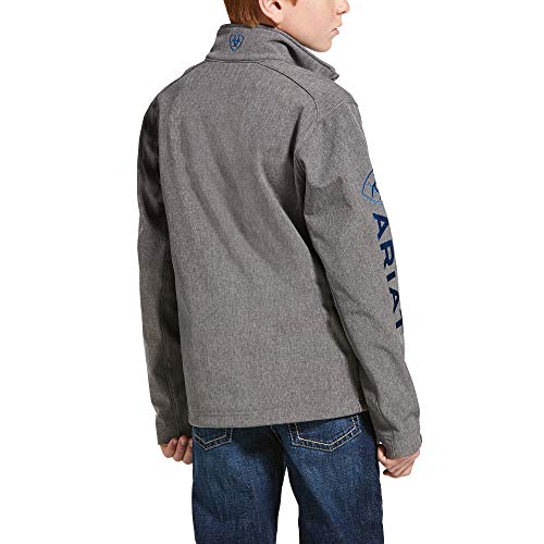 ARIAT Boys' Charcoal Logo 2.0 Softshell Jacket