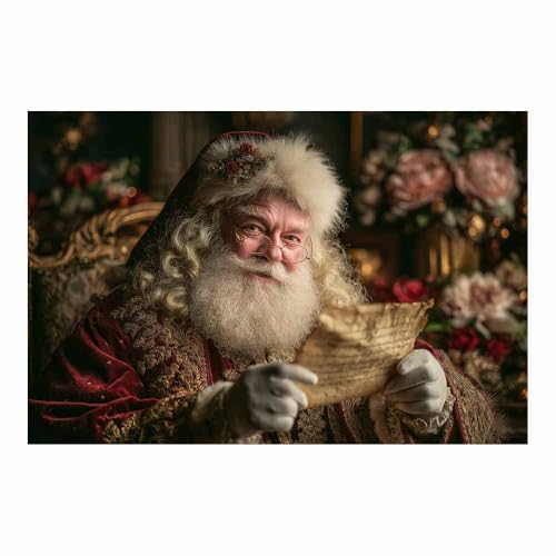 Affiches d'hiver marron174 de Noël vintage grand format 80x120cm
