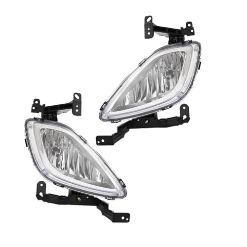 Feu antibrouillard avant pour Hyundai Elantra 2011-2013 avec feux de jour DRL gauche et droit