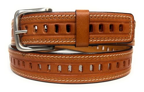 Men's Casual or Work Leather Belt, Removable buckle casual leather belt
