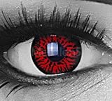 WERTE: weiche Kontaktlinsen ohne Stärke: 0,0 Dioptrien; : Durchmesser: 14,0mm, Krümmungsradius: 8,60°, Wassergehalt: 45%, Jahreslinsen, d.h. 12 Monate anwendbar mit Kontaktlinsenbehälter