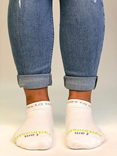 Image of notes to self Socks - Daily Affirmations, Inspirational Socks for girls & boys