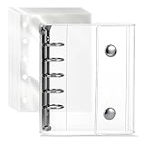 [OSHI-LIFE] (推しライフ) シール帳 透明 M5サイズ ボンボンドロップシール対応 バインダー＆シール台紙 (10枚セット 3層構造)