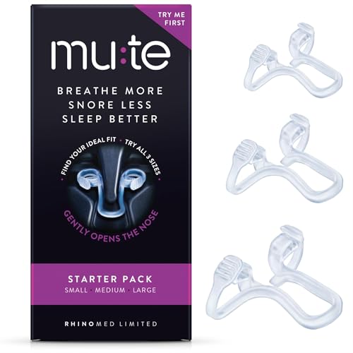 Mute Nasal Dilator Snoring Solution | Starter Pack | Snore