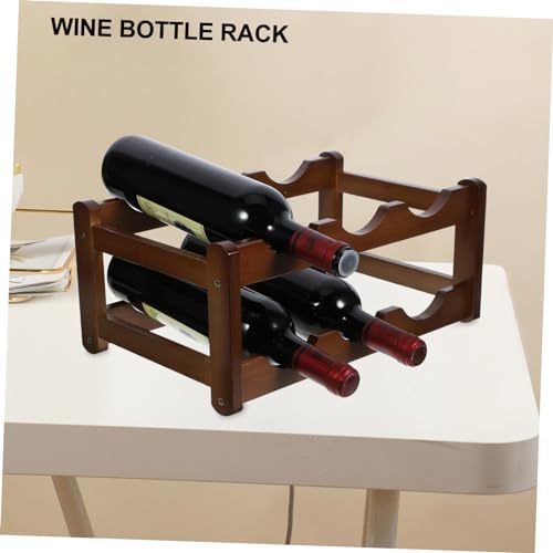 Soporte para botellas de vino PRETYZOOM estilo moderno miniatura 6