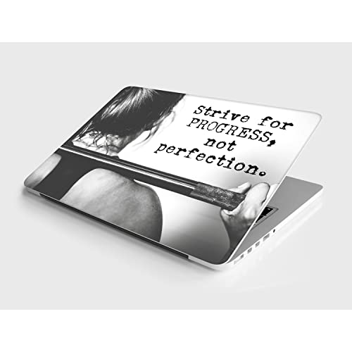 Image of Paper Plane Design Laptop Skins Sticker for Upto 17 in Laptops (Pack of 2) Des 13 (A)