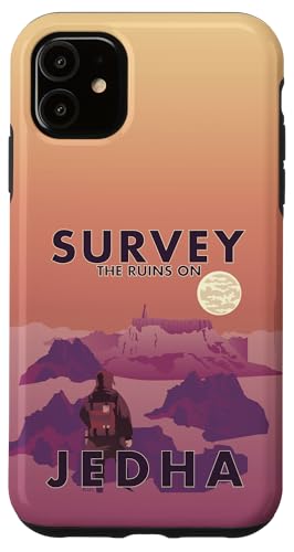 Coque iPhone 11 Star Wars Survey The Ruins On Jedha rigide anti-rayures