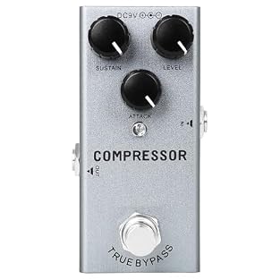 With this versatile effects pedal, offering distortion, delay, reverbs, and multiple customizable soundscapes for dynamic musical expression Engineered with professional grade circuitry and coating, this compact guitar effects pedal delivers studio p...