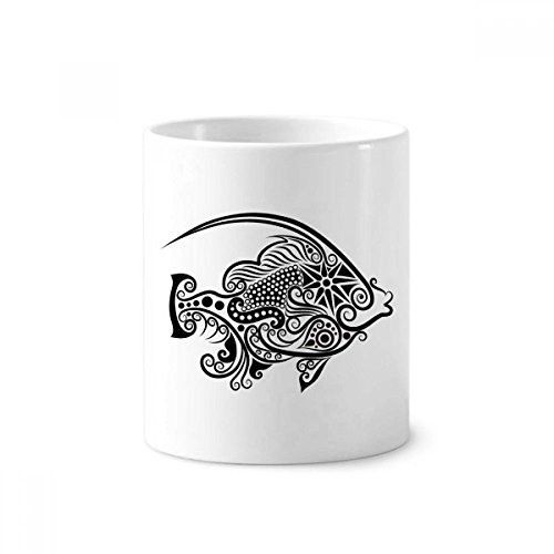 Gobelet poisson céramique blanche : le cadeau idéal de 350ml