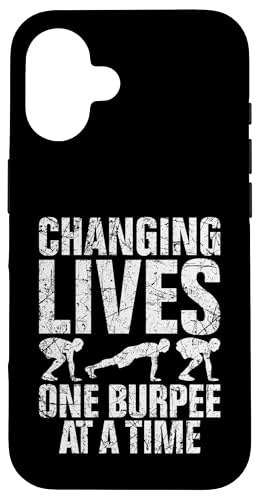 Changing Lives One Burpee at a Time p[\ig[i[ X}zP[X iPhone 16 p