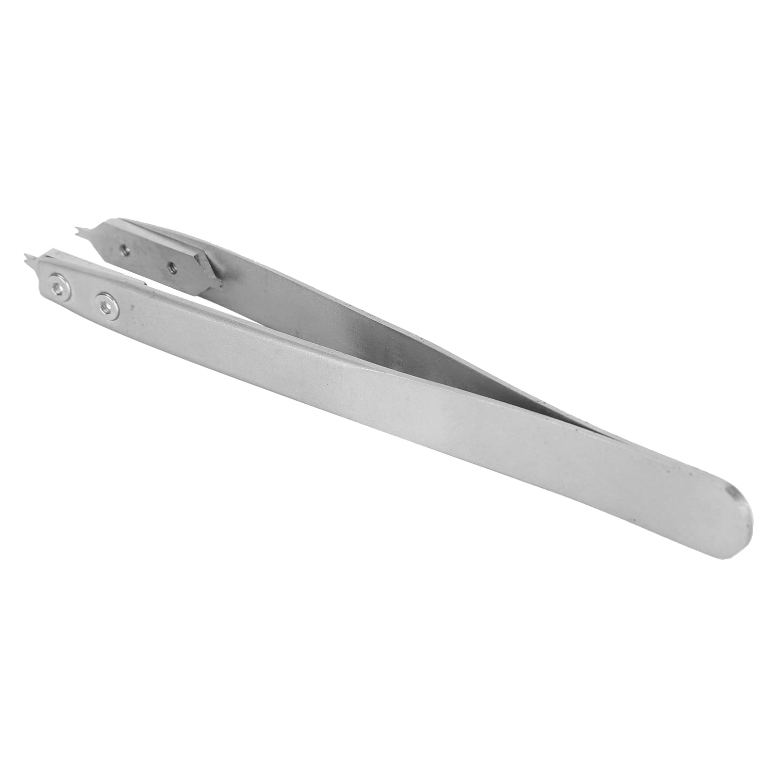 Pinzette a forma di V per anse a molla per orologio, strumento di ricambio per cinturino, design in lega per riparazioni domestiche/viaggi, lunghezza 11 cm