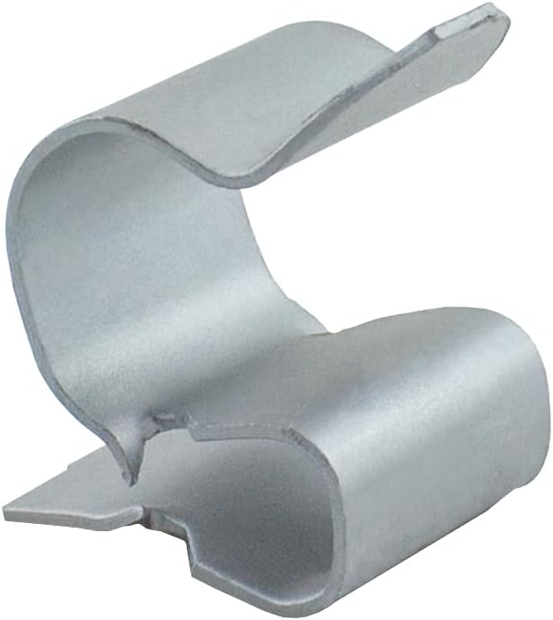 Cable Snap Clip for Flanges – Reliable Spring Steel Design, 100 Pack Clips for Effortless Cable Management and Organization