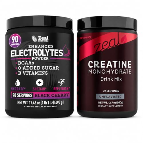 Zeal Naturals Electrolytes + Creatine Bundle