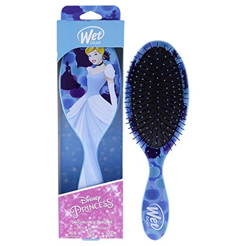 Wet Brush Disney Original Detangler Hair Brush - Cinderella - Comb for Women, Men and Kids - Wet or Dry â€“ Removes Knots and Tangles - Natural, Straight, Thick and Curly Hair â€“ Pain-Free