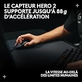 Logitech G PRO X SUPERLIGHT 2 DEX LIGHTSPEED, souris gaming sans fil - 13