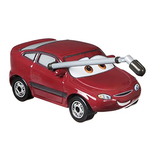 Disney Cars Toys and Pixar Cars Andrea, Miniature, Collectible Racecar Automobile Toys Based on Cars Movies, for Kids Age 3 and Older, Multicolor