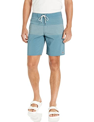 Billabong Men's Standard Performance Stretch Tribong Lo Tides Boardshort Swim Short Trunk, 19 Inch Outseam