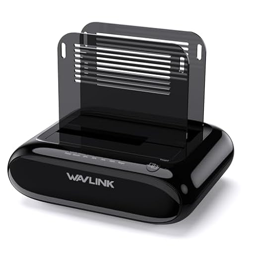WAVLINK Doble bahía Estación de Acoplamiento para Disco Duro Externo Soporta 2x20TB, USB 3.0 a SATA I/II/III para 2.5 o 3.5in HDD, SSD con función de clonado Offline, soporta UASP SATA 5Gbps | Ya disponible en tu tienda friki favorita! En mundofriki.es! WAVLINK Doble bahía Estación de Acoplamiento para Disco Duro Externo Soporta 2x20TB, USB 3.0 a SATA I/II/III para 2.5 o 3.5in HDD, SSD con función de clonado Offline, soporta UASP SATA 5Gbps | Ya disponible en tu tienda friki favorita! En mundofriki.es!