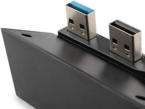 5-Port Hub for PS4, 2win2buy USB 2.0 3.0 Hub High Speed Adapter Connector for Sony PS4 Playstation 4 (Not for ps4 Slim,Pro)