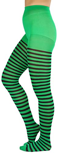 Image of ToBeInStyle Women's Nylon Horizontal Striped Tights