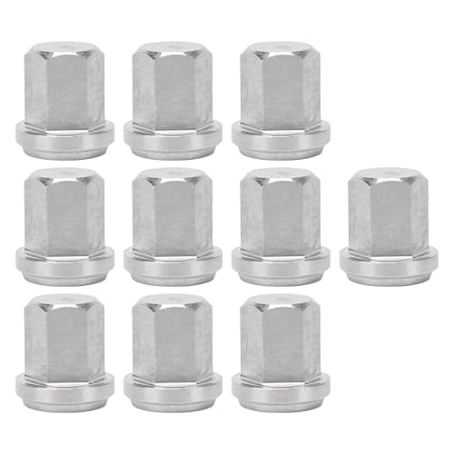 Fabater 10PCS 6015-010 Group 31 Battery Nut, Stainless Steel Closed Top 3/8in Stud with 3/8-16 UNC Thread, for Cars Ships and All Group 31 Batteries