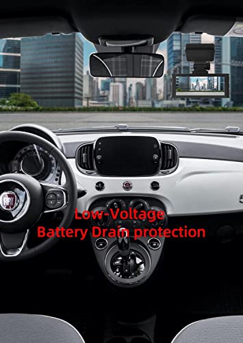 Image of REDTIGER F7N Dash Cam Hardwire Kit,11.5ft USB C Port Hard Wire Kit for Dashcam,Converts 12V-24V to 5V /2.5A Low Voltage Protection(not Applicable to F9 /T700 /T27)