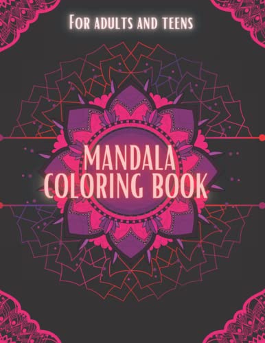 MANDALA DESIGNS: BEAUTIFUL Designs for Relaxation and Stress Relief!: Relaxing Patterns will keep you occupied for hours. Great for Adults, Teenagers, Older Kids and Anyone who loves to color!