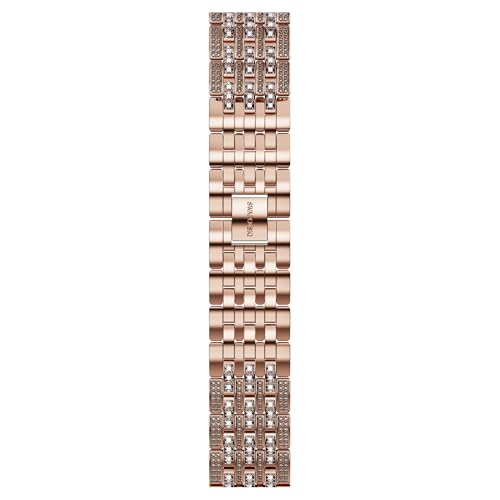 Image of Swarovski Sparkling princess strap, For Apple Watch 40mm & 41mm, Rose gold tone, Rose gold-tone finish