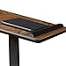 Oklahoma Sound Portable Presentation Series Adjustable Height Lectern Stand 16 Inch x 20 Inch Reading Surface with Book and Paper Stop, Medium Oak