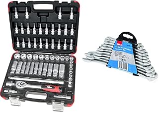 Hilka 02385802 58pce 3/8-inch Drive Socket Set