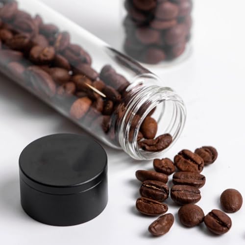 Tubos para Almacenar Granos de Café con Soporte, 4 Piezas miniatura 5