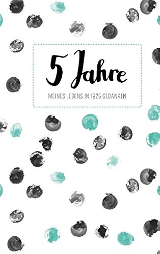 Tagebuch - 5 Jahre: Ringbuch, 192 Seiten, cremeweiß liniert